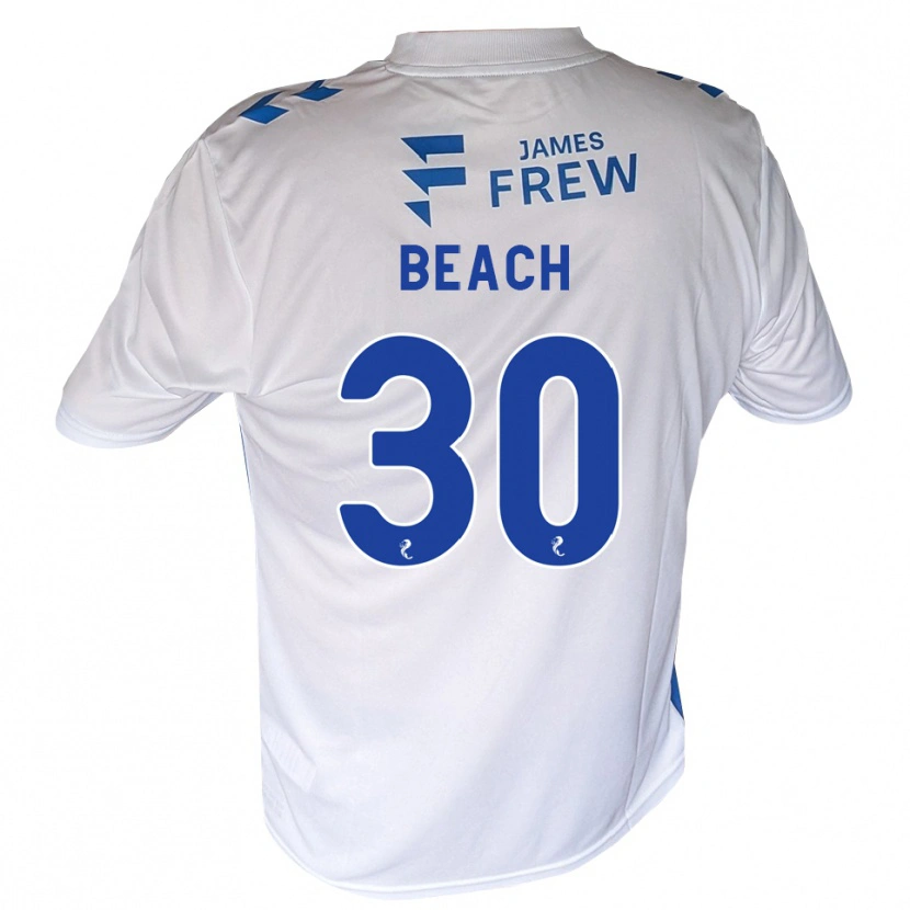 Danxen Kinderen Eddie Beach #30 Koningsblauw Wit Thuisshirt Thuistenue 2026/27 T-Shirt België