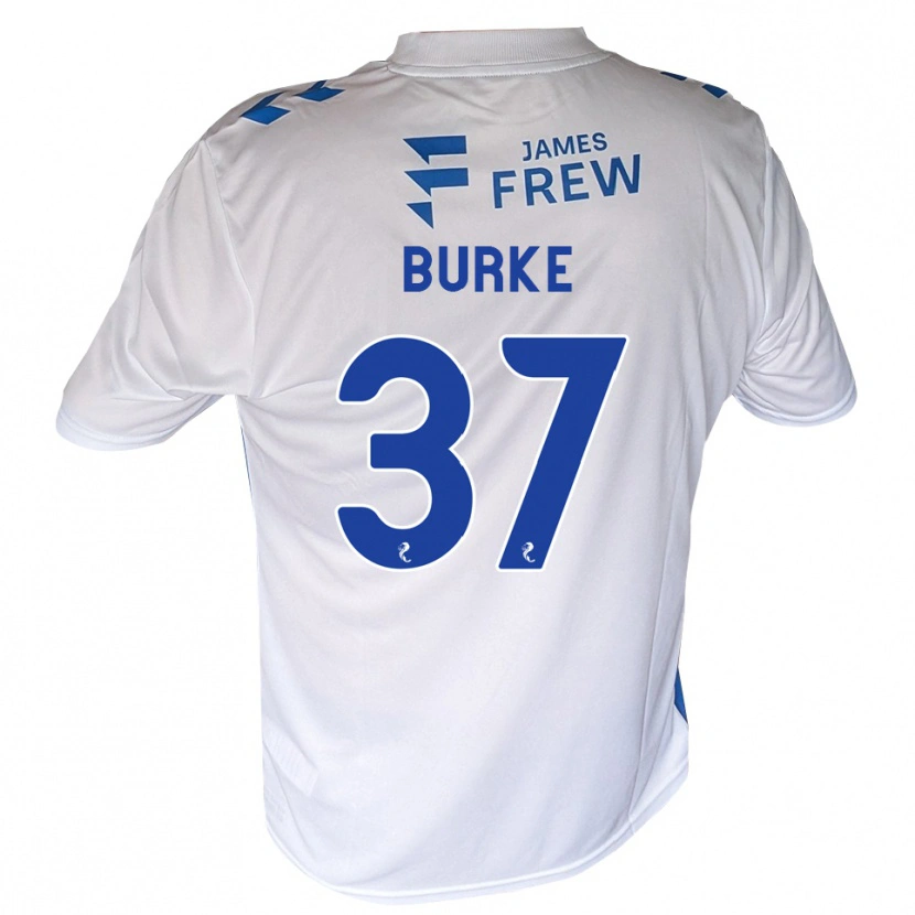 Danxen Kinderen Cole Burke #37 Koningsblauw Wit Thuisshirt Thuistenue 2026/27 T-Shirt België