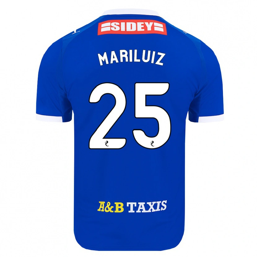 Danxen Kinderen Mariluiz Sanchez #25 Blauw Rood Geel Thuisshirt Thuistenue 2026/27 T-Shirt België