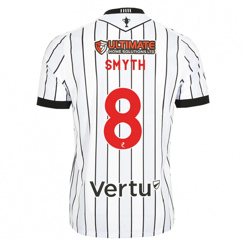 Danxen Kinderen Oisin Smyth #8 Wit Zwart Rood Thuisshirt Thuistenue 2026/27 T-Shirt België
