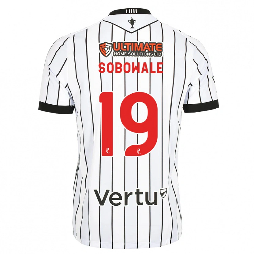 Danxen Kinderen Tunmise Sobowale #19 Wit Zwart Rood Thuisshirt Thuistenue 2026/27 T-Shirt België
