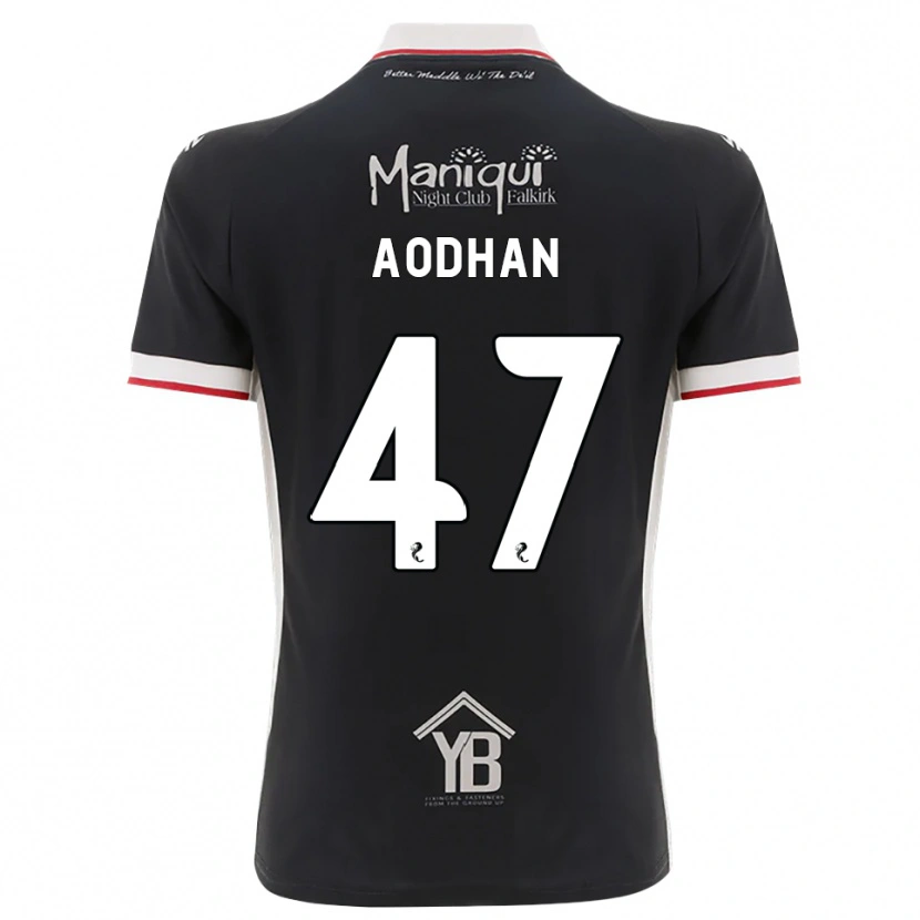 Danxen Kinderen Aodhan Doherty #47 Zwart Wit Rood Thuisshirt Thuistenue 2026/27 T-Shirt België