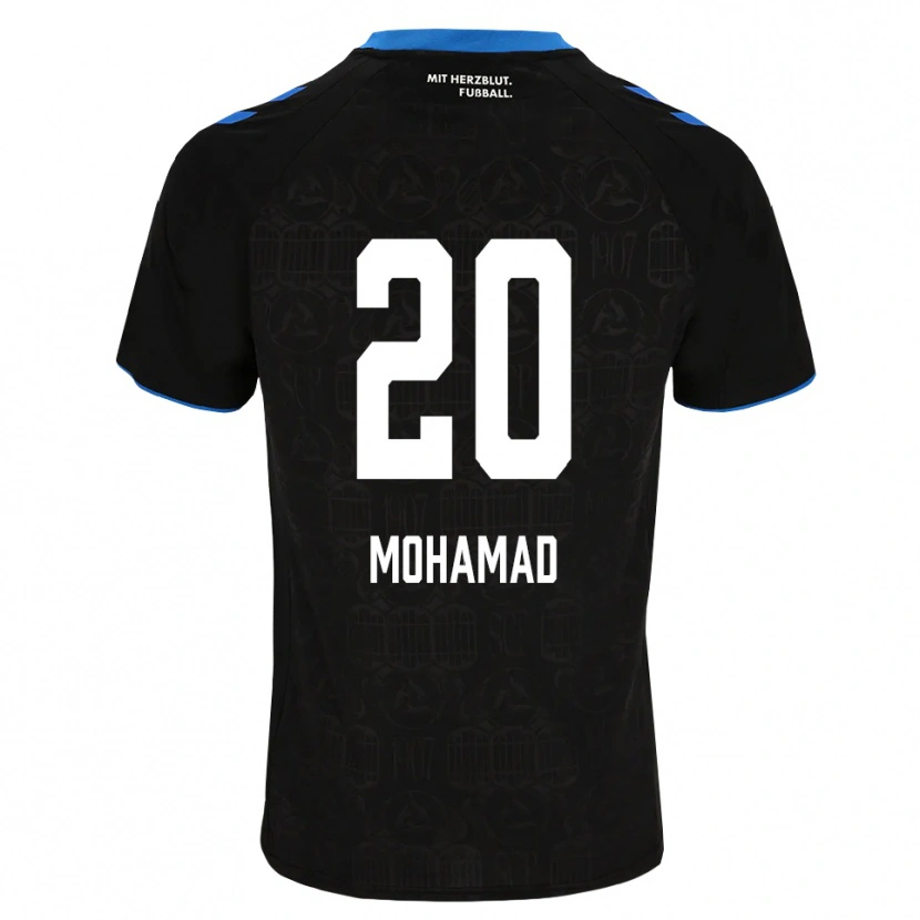 Danxen Kinderen Hassan Mohamad #20 Zwart Wit Rood Thuisshirt Thuistenue 2026/27 T-Shirt België