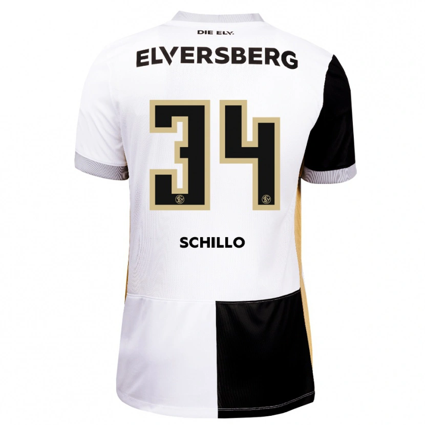 Danxen Kinderen Hannah Schillo #34 Zwart Wit Bruin Thuisshirt Thuistenue 2026/27 T-Shirt België