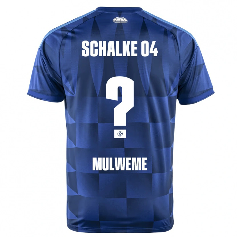 Danxen Kinderen Blessing Mulweme #0 Donkerblauw Geel Wit Thuisshirt Thuistenue 2026/27 T-Shirt België
