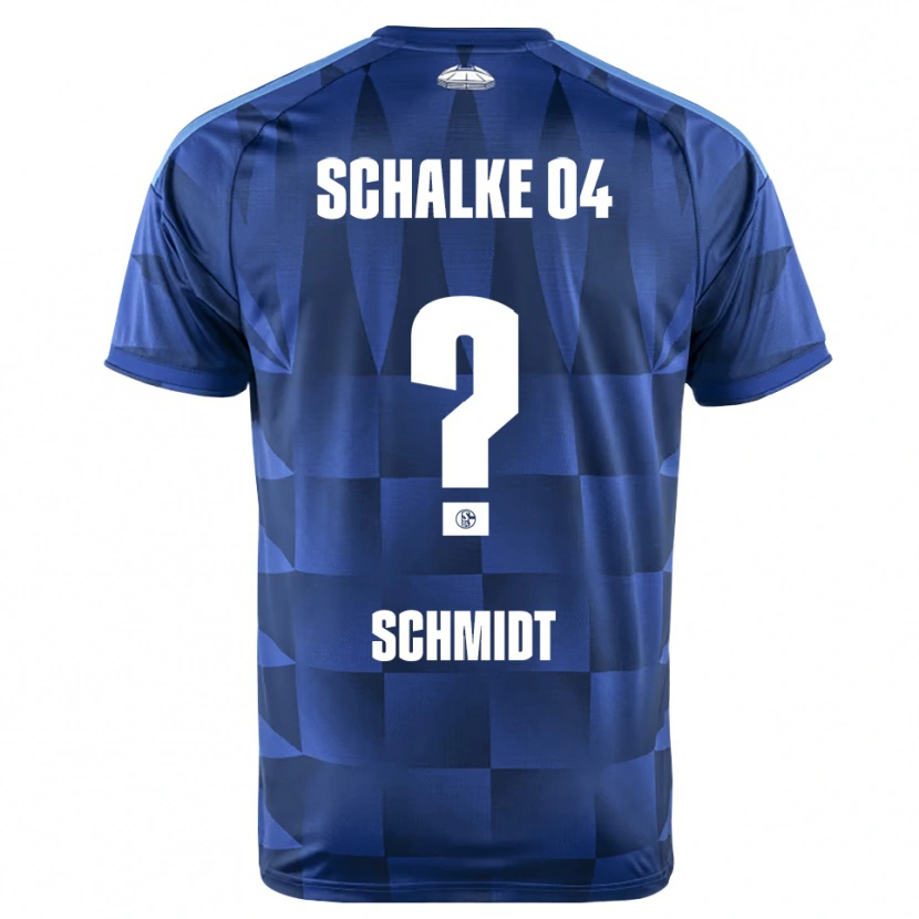 Danxen Kinderen Nele Schmidt #0 Donkerblauw Geel Wit Thuisshirt Thuistenue 2026/27 T-Shirt België