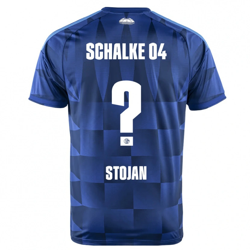 Danxen Kinderen Lilly Stojan #0 Donkerblauw Geel Wit Thuisshirt Thuistenue 2026/27 T-Shirt België