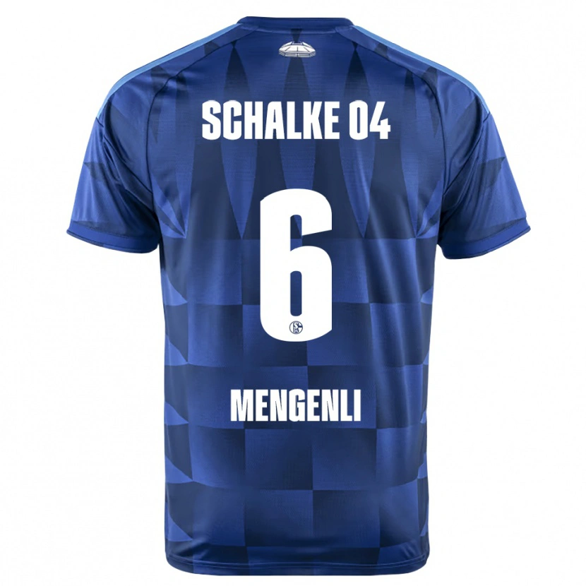 Danxen Kinderen Yusuf Mengenli #6 Donkerblauw Geel Wit Thuisshirt Thuistenue 2026/27 T-Shirt België