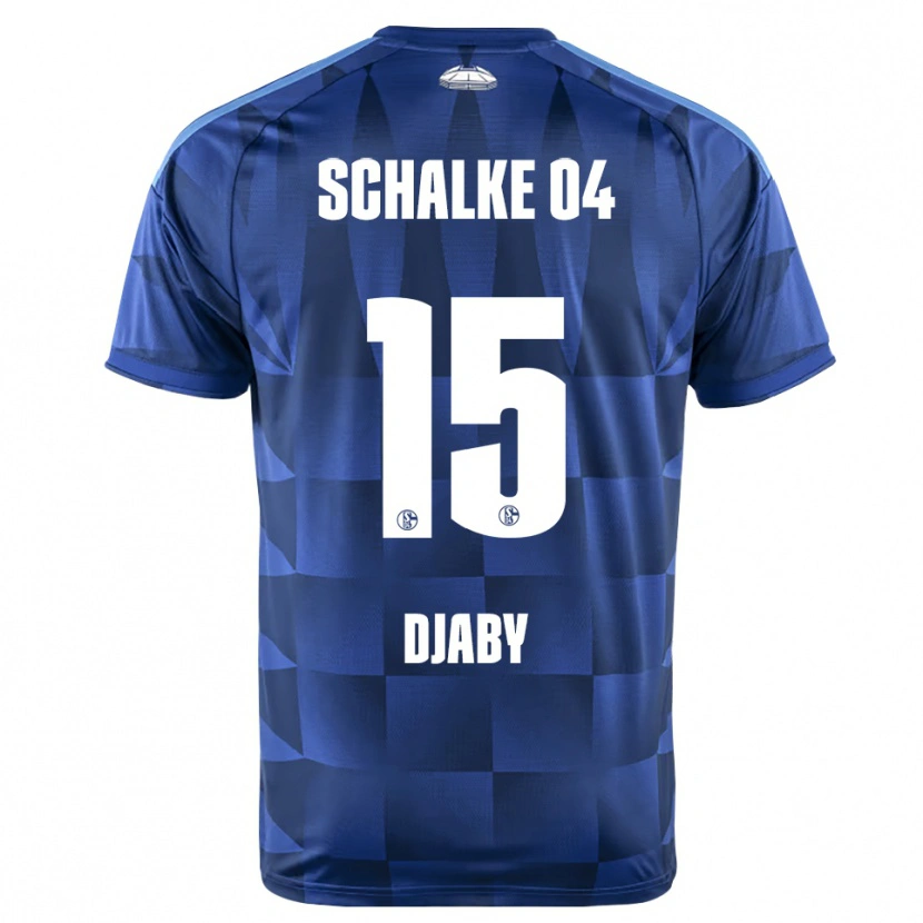 Danxen Kinderen Bissara Djaby #15 Donkerblauw Geel Wit Thuisshirt Thuistenue 2026/27 T-Shirt België