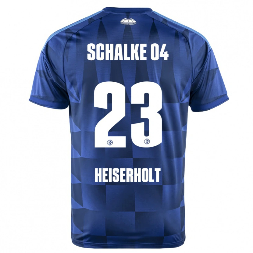 Danxen Kinderen Finn Heiserholt #23 Donkerblauw Geel Wit Thuisshirt Thuistenue 2026/27 T-Shirt België