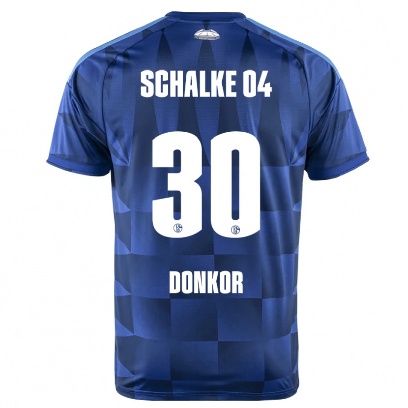 Danxen Kinderen Anton Donkor #30 Donkerblauw Geel Wit Thuisshirt Thuistenue 2026/27 T-Shirt België