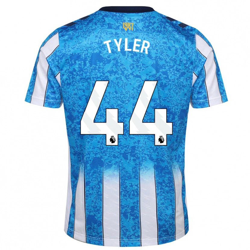 Danxen Kinderen Cian Tyler #44 Wit Blauw Oranje Thuisshirt Thuistenue 2026/27 T-Shirt België