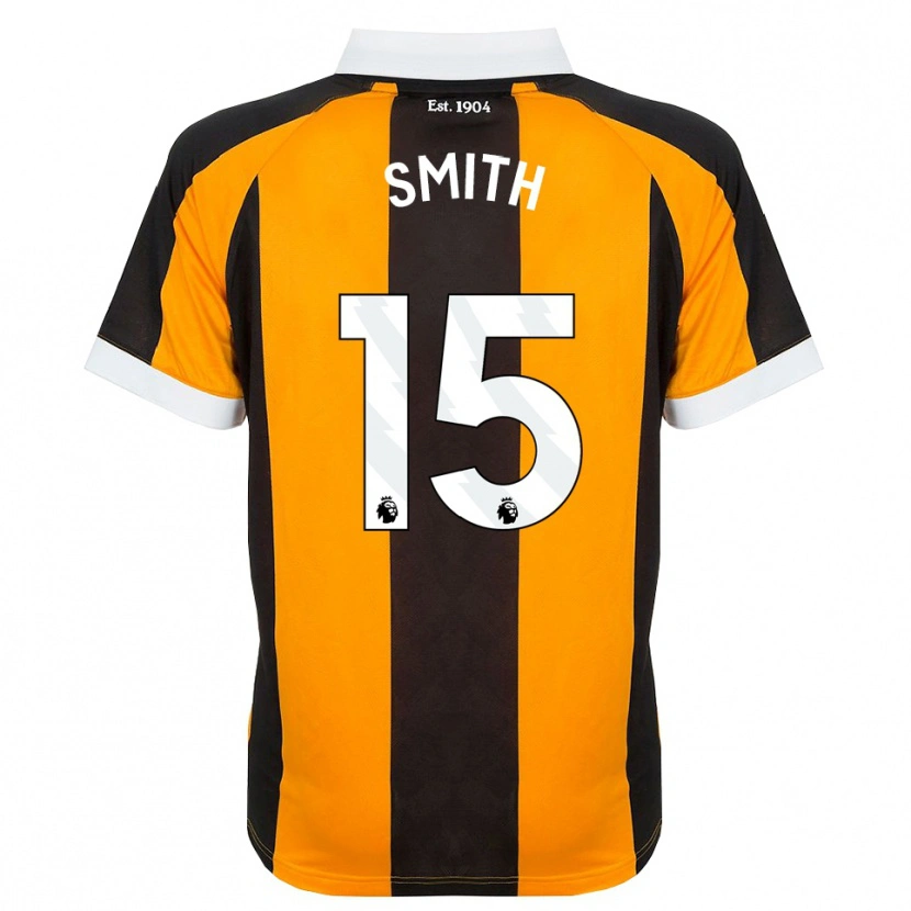 Danxen Kinderen Suey Smith #15 Oranje Zwart Wit Thuisshirt Thuistenue 2026/27 T-Shirt België