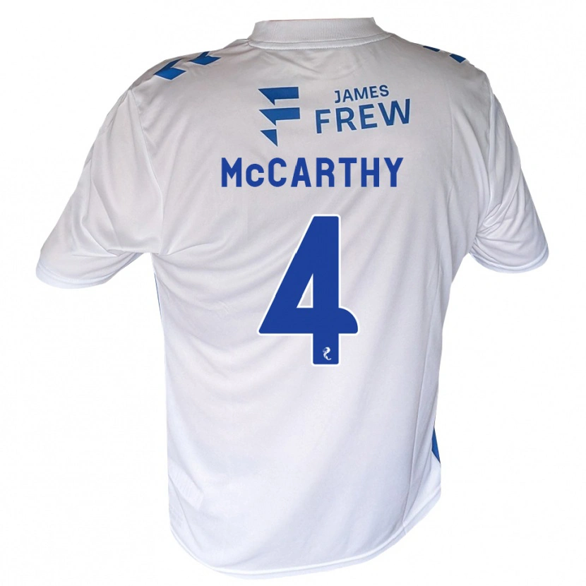 Danxen Kinderen Cathal Mccarthy #4 Koningsblauw Wit Thuisshirt Thuistenue 2026/27 T-Shirt België