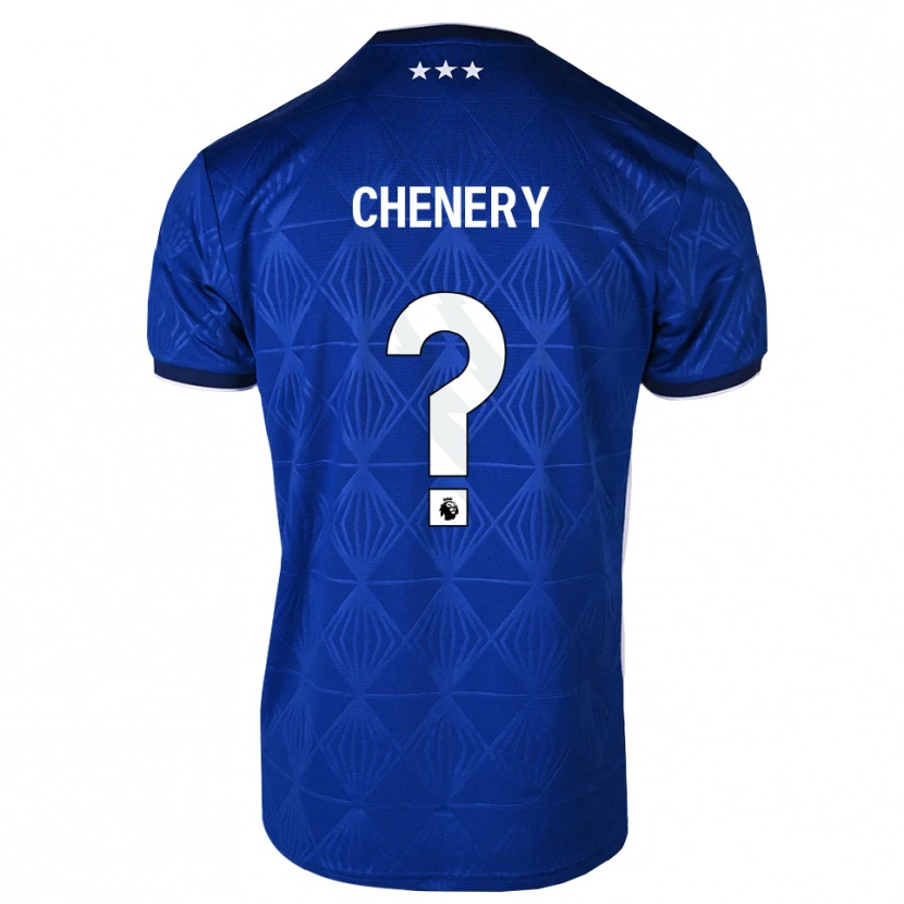 Danxen Kinderen George Chenery #0 Mediumblue Wit Rood Thuisshirt Thuistenue 2026/27 T-Shirt België