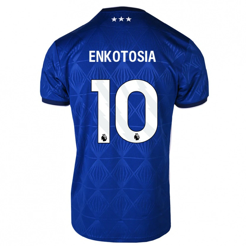 Danxen Kinderen Jojo Enkotosia #10 Mediumblue Wit Rood Thuisshirt Thuistenue 2026/27 T-Shirt België