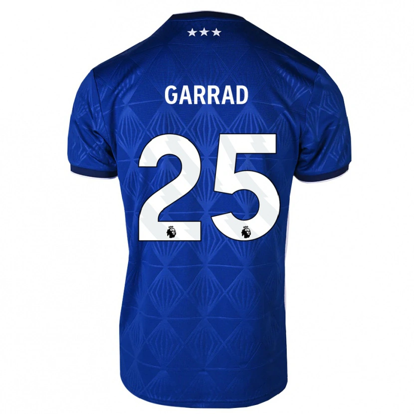 Danxen Kinderen Grace Garrad #25 Mediumblue Wit Rood Thuisshirt Thuistenue 2026/27 T-Shirt België