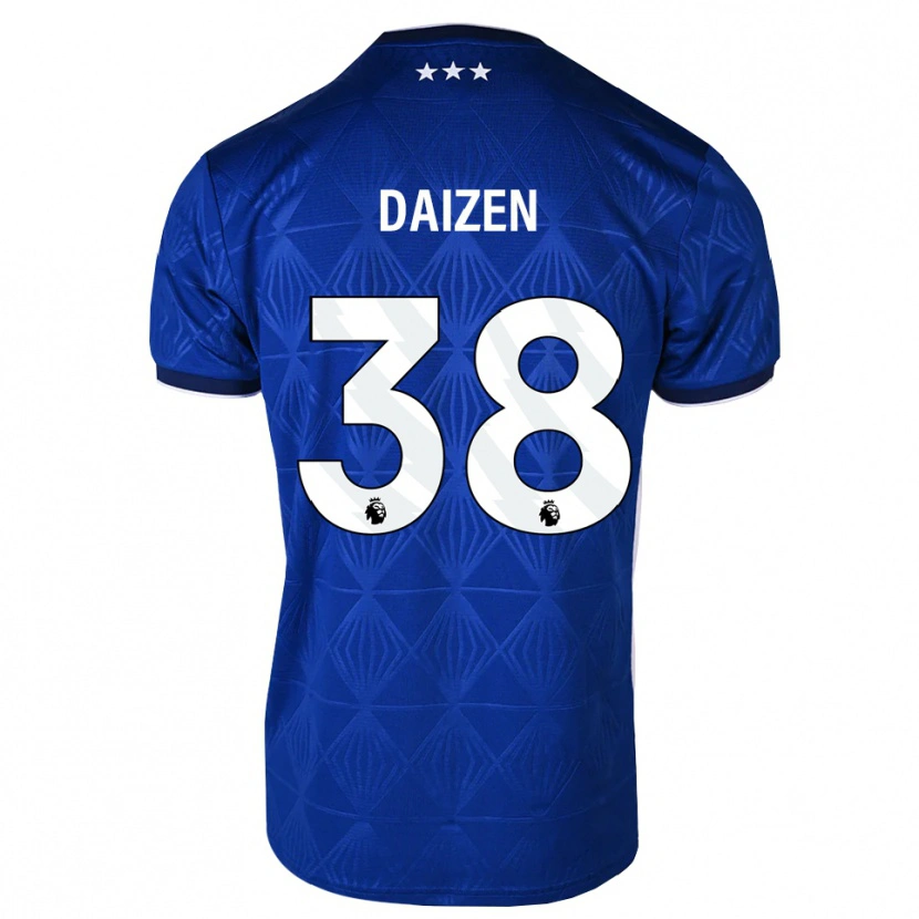 Danxen Kinderen Daizen Maeda #38 Mediumblue Wit Rood Thuisshirt Thuistenue 2026/27 T-Shirt België