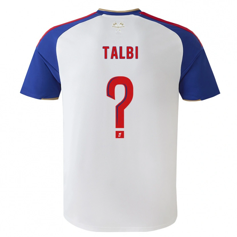 Danxen Kinderen Ryad Talbi #0 Royalblue Rood Wit Thuisshirt Thuistenue 2026/27 T-Shirt België