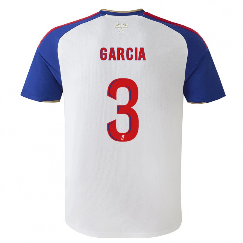 Danxen Kinderen Angel García #3 Royalblue Rood Wit Thuisshirt Thuistenue 2026/27 T-Shirt België