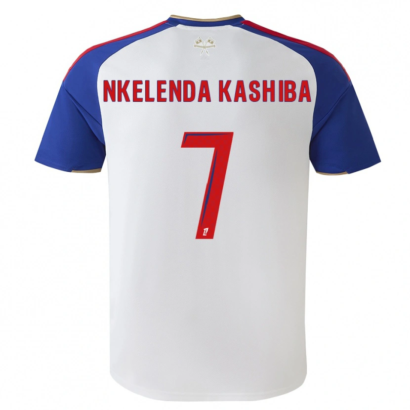 Danxen Kinderen Jason Nkelenda Kashiba #7 Royalblue Rood Wit Thuisshirt Thuistenue 2026/27 T-Shirt België