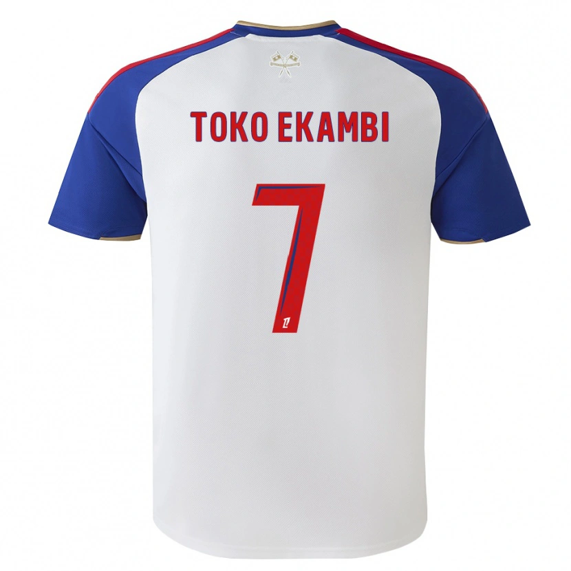 Danxen Kinderen Karl Toko Ekambi #7 Royalblue Rood Wit Thuisshirt Thuistenue 2026/27 T-Shirt België