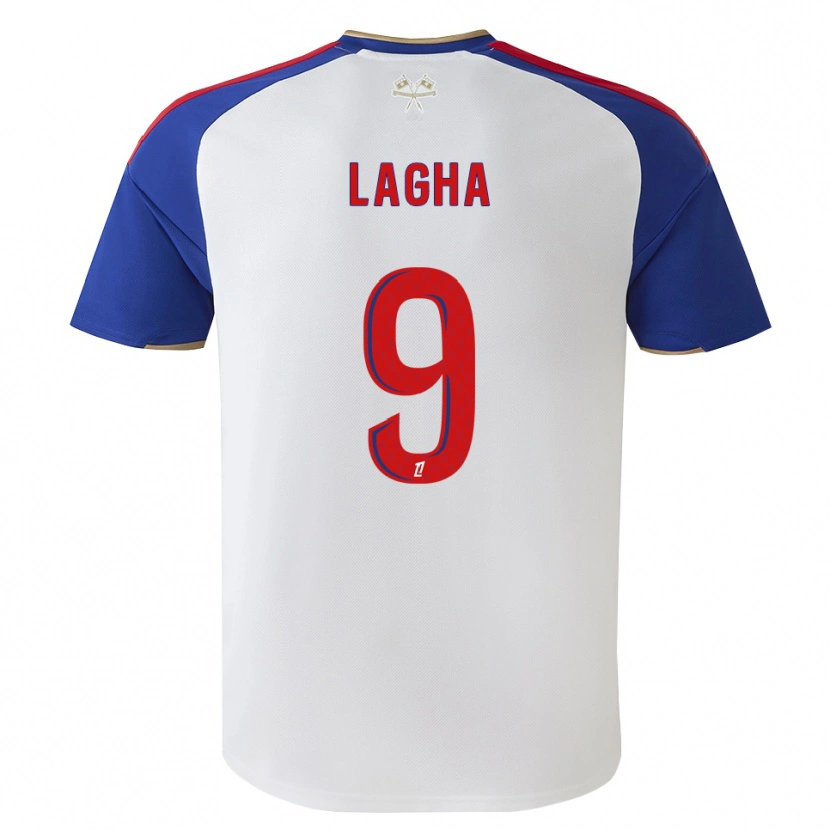 Danxen Kinderen Yannis Lagha #9 Royalblue Rood Wit Thuisshirt Thuistenue 2026/27 T-Shirt België