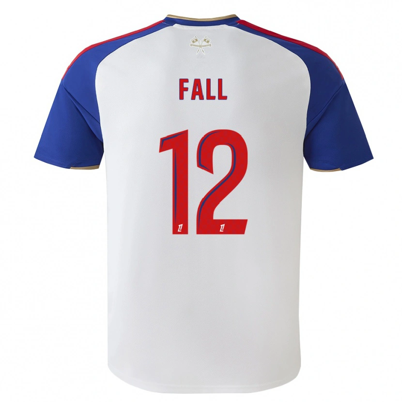 Danxen Kinderen Ibrahima Fall #12 Royalblue Rood Wit Thuisshirt Thuistenue 2026/27 T-Shirt België