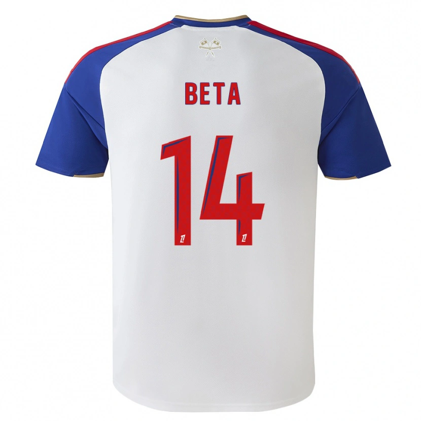 Danxen Kinderen Nathanaël Beta #14 Royalblue Rood Wit Thuisshirt Thuistenue 2026/27 T-Shirt België