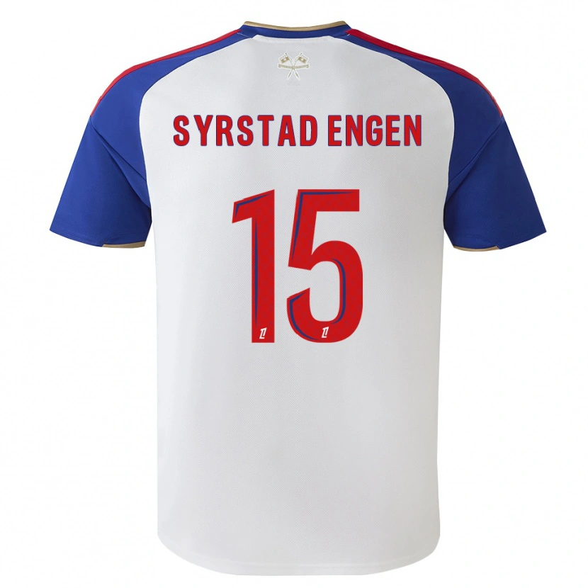 Danxen Kinderen Ingrid Syrstad Engen #15 Royalblue Rood Wit Thuisshirt Thuistenue 2026/27 T-Shirt België