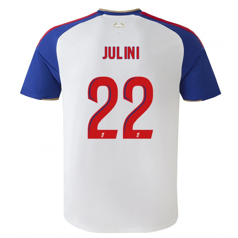 Danxen Kinderen Sally Julini #22 Royalblue Rood Wit Thuisshirt Thuistenue 2026/27 T-Shirt België