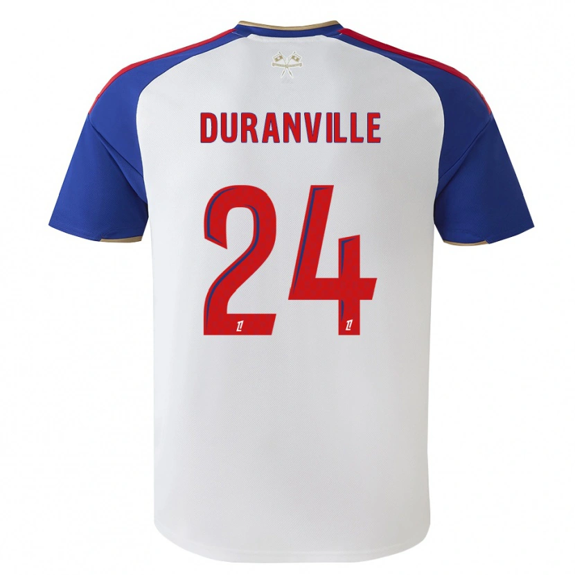 Danxen Kinderen Julien Duranville #24 Royalblue Rood Wit Thuisshirt Thuistenue 2026/27 T-Shirt België