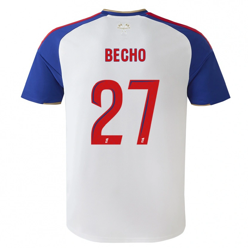 Danxen Kinderen Vicki Bècho #27 Royalblue Rood Wit Thuisshirt Thuistenue 2026/27 T-Shirt België