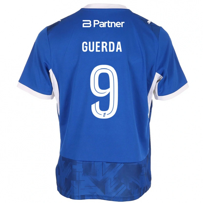 Danxen Kinderen Rylan Guerda #9 Mediumblue Wit Thuisshirt Thuistenue 2026/27 T-Shirt België