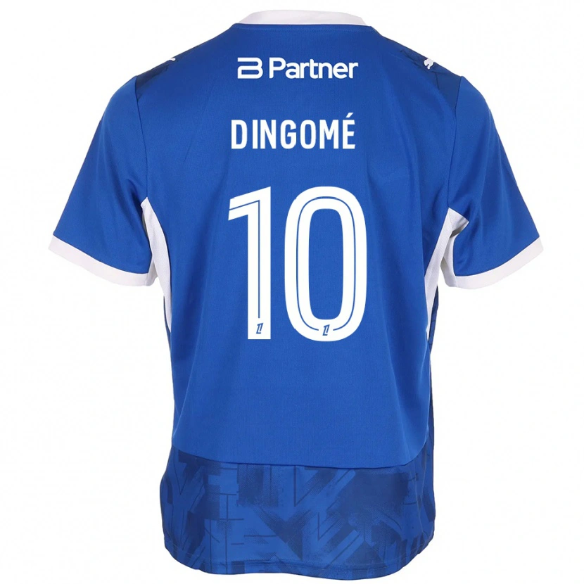 Danxen Kinderen Tristan Dingomé #10 Mediumblue Wit Thuisshirt Thuistenue 2026/27 T-Shirt België
