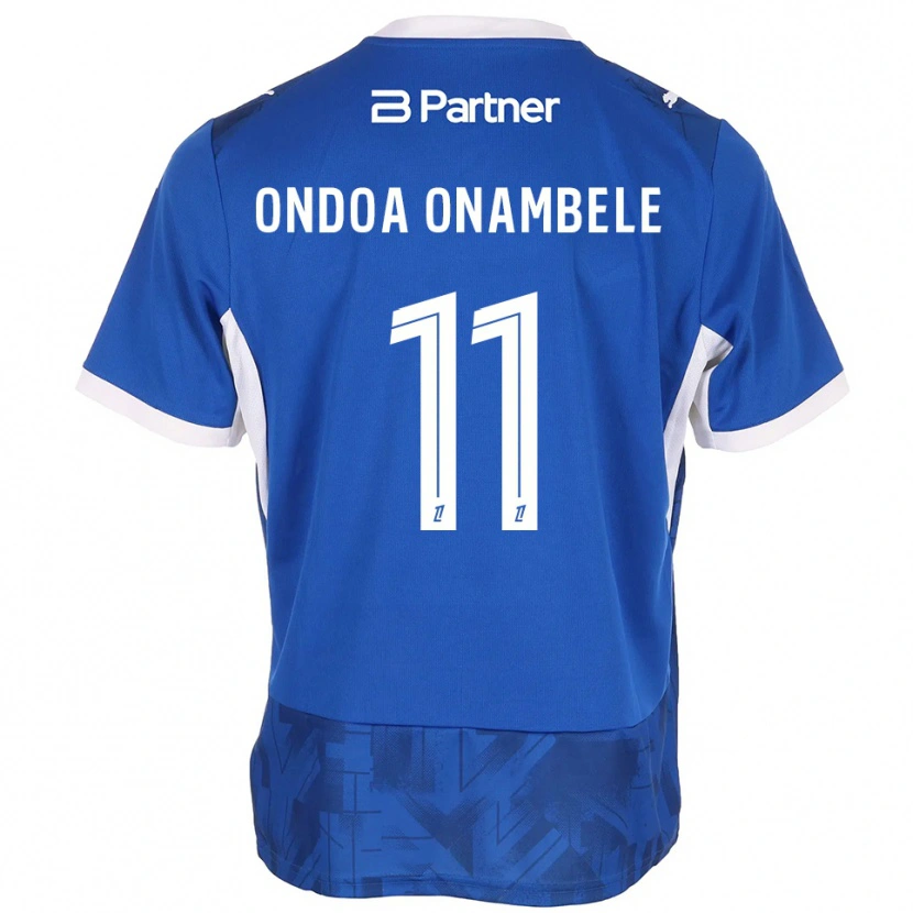 Danxen Kinderen Fred Ondoa Onambele #11 Mediumblue Wit Thuisshirt Thuistenue 2026/27 T-Shirt België