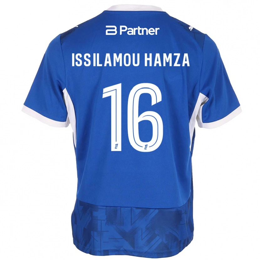 Danxen Kinderen Fayyad Issilamou Hamza #16 Mediumblue Wit Thuisshirt Thuistenue 2026/27 T-Shirt België