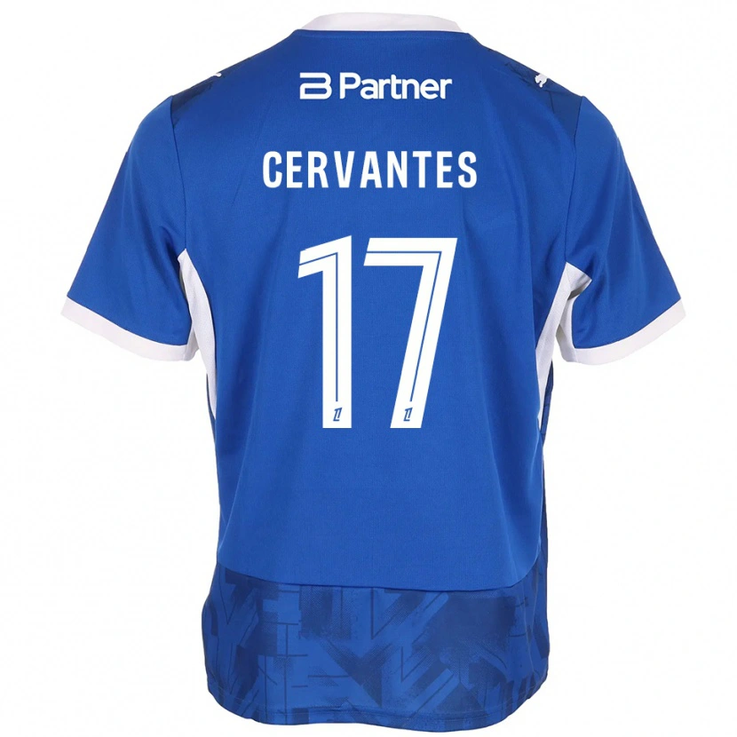 Danxen Kinderen Noa Cervantes #17 Mediumblue Wit Thuisshirt Thuistenue 2026/27 T-Shirt België
