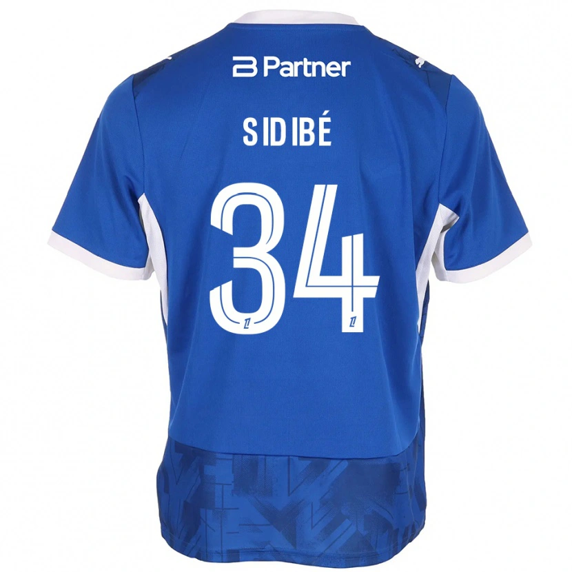 Danxen Kinderen Aly Sidibé #34 Mediumblue Wit Thuisshirt Thuistenue 2026/27 T-Shirt België