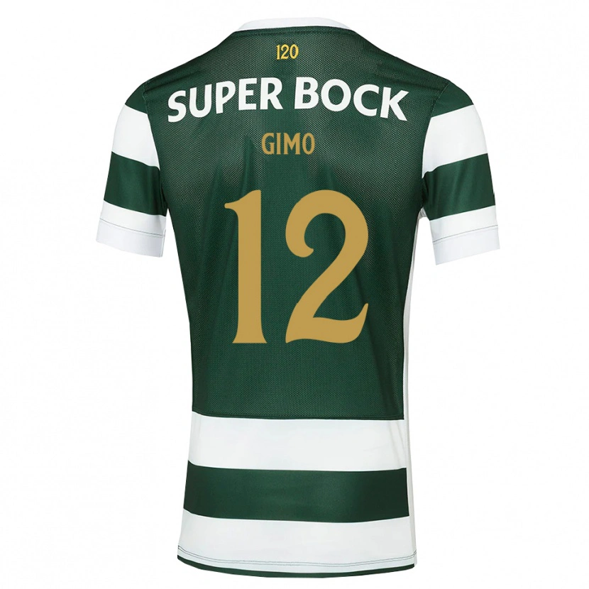Danxen Kinderen Tiago Gimo #12 Donkerleigrijswit Thuisshirt Thuistenue 2026/27 T-Shirt België