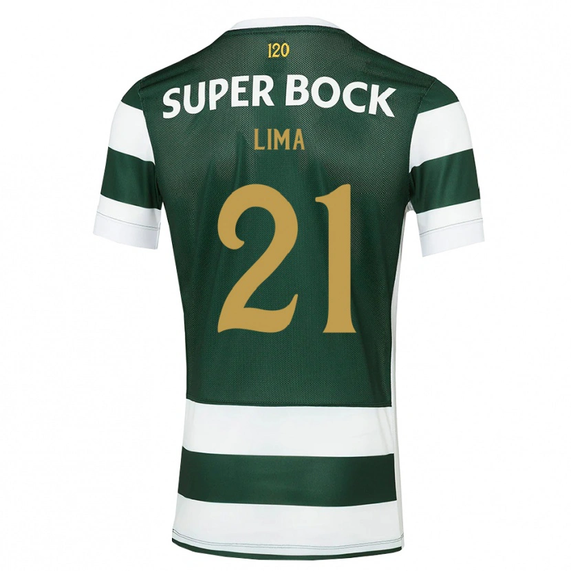 Danxen Kinderen Pedro Lima #21 Donkerleigrijswit Thuisshirt Thuistenue 2026/27 T-Shirt België