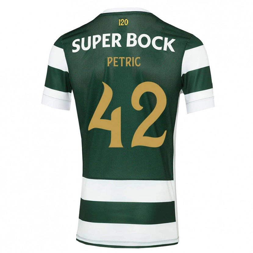 Danxen Kinderen Luka Petric #42 Donkerleigrijswit Thuisshirt Thuistenue 2026/27 T-Shirt België