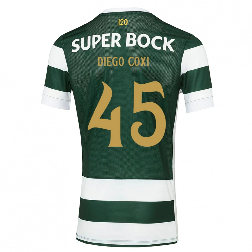 Danxen Kinderen Diego Coxi #45 Donkerleigrijswit Thuisshirt Thuistenue 2026/27 T-Shirt België