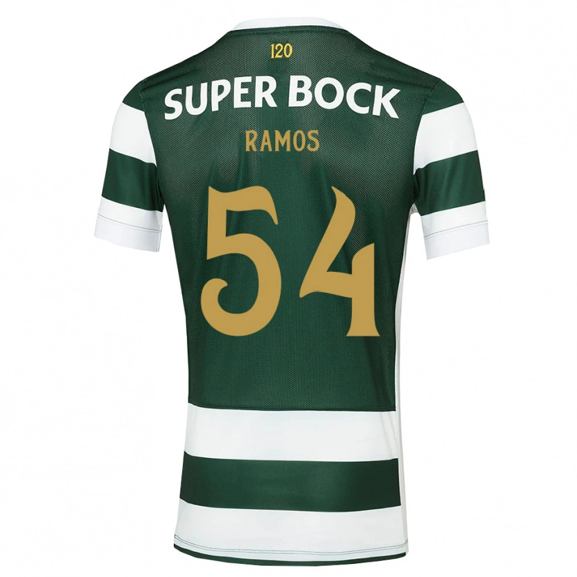 Danxen Kinderen Bruno Ramos #54 Donkerleigrijswit Thuisshirt Thuistenue 2026/27 T-Shirt België