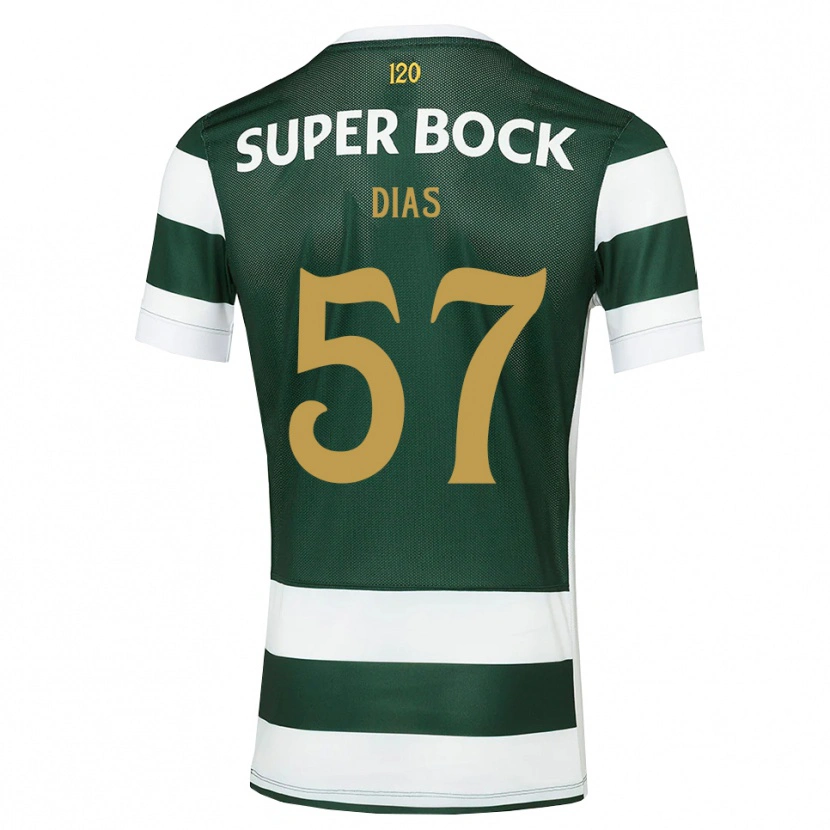 Danxen Kinderen Lucas Dias #57 Donkerleigrijswit Thuisshirt Thuistenue 2026/27 T-Shirt België