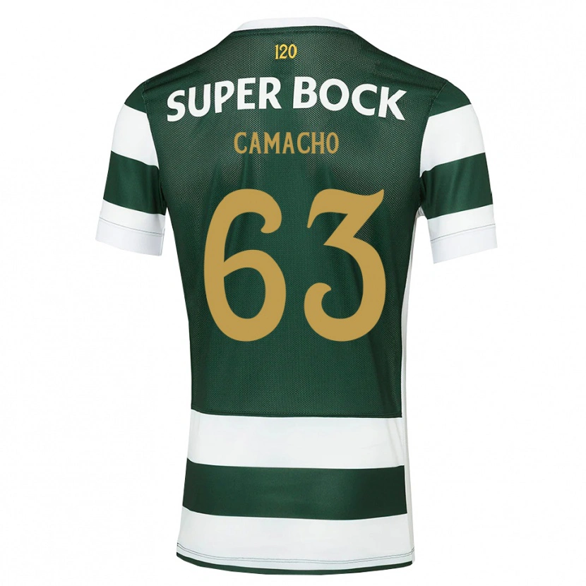Danxen Kinderen Rafael Camacho #63 Donkerleigrijswit Thuisshirt Thuistenue 2026/27 T-Shirt België