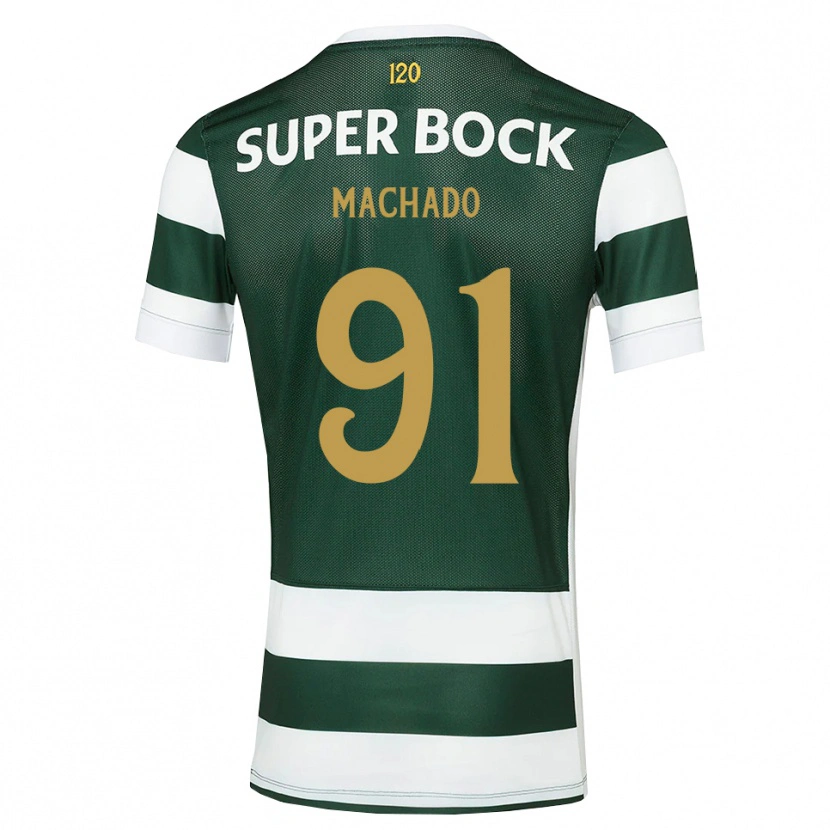 Danxen Kinderen Francisco Machado #91 Donkerleigrijswit Thuisshirt Thuistenue 2026/27 T-Shirt België