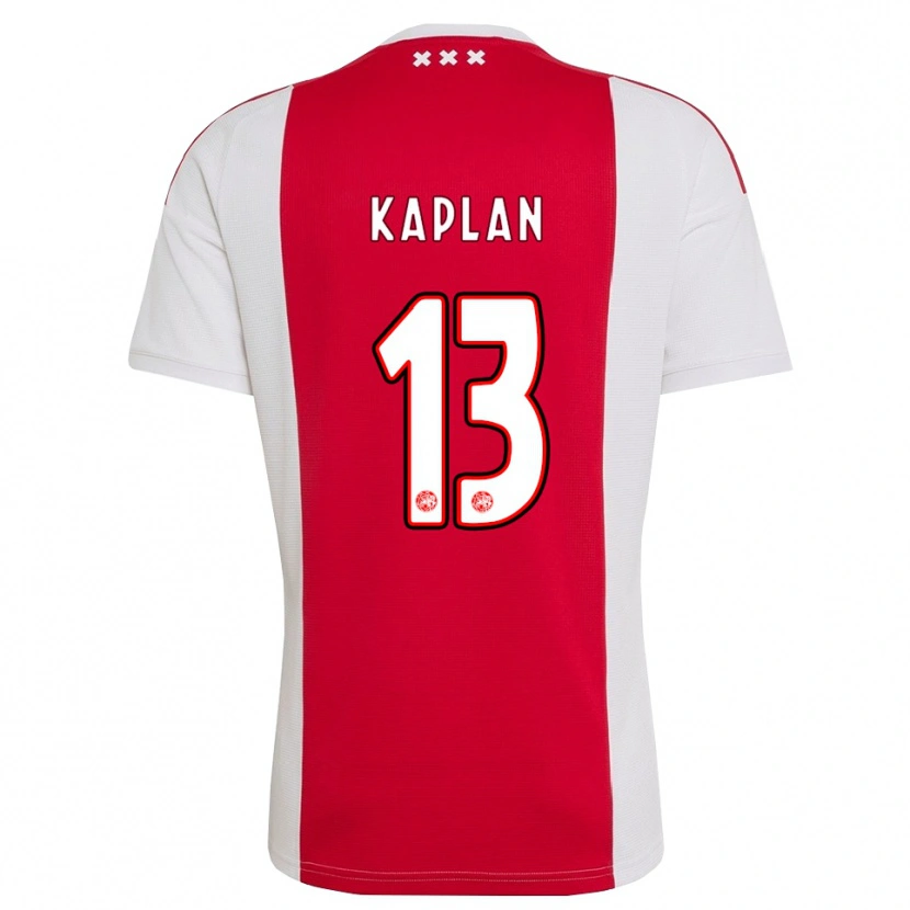 Danxen Kinderen Ahmetcan Kaplan #13 Rood Wit Geel Thuisshirt Thuistenue 2026/27 T-Shirt België