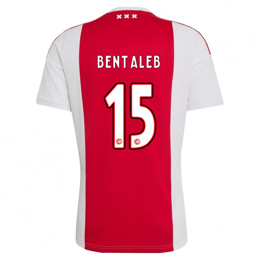 Danxen Kinderen Marouane Bentaleb #15 Rood Wit Geel Thuisshirt Thuistenue 2026/27 T-Shirt België