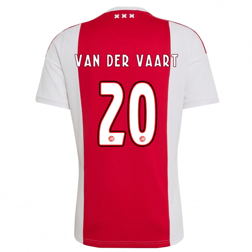 Danxen Kinderen Damian Van Der Vaart #20 Rood Wit Geel Thuisshirt Thuistenue 2026/27 T-Shirt België